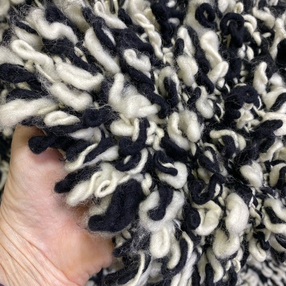 Isabel Marant for H&M Hand Knit Zip Front Loop Knit Wool Cardigan - Picture 7 of 8